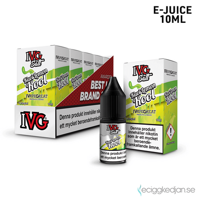 IVG Salts | Kiwi Lemon Kool | 10ml E-Juice | 14,5mg Saltnikotin | 5pack