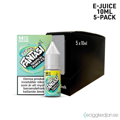 Fantasi Bar Salt | Tropical Punch Ice | 10ml E-Juice | 5pack
