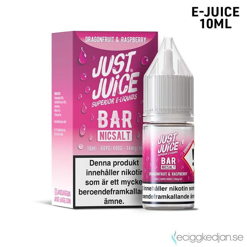 Just Juice Bar | Dragonfruit Raspberry | 10ml E-Juice