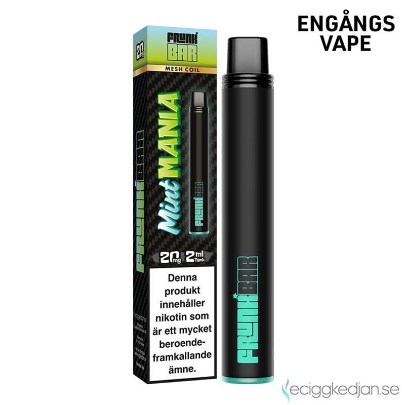 Frunk Bar | Mint Mania | Engångsvape