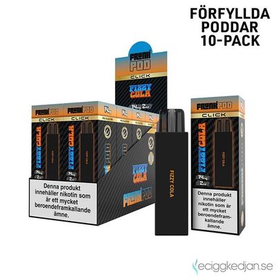 Pod Click | Frunk | Fizzy Cola | 10pack