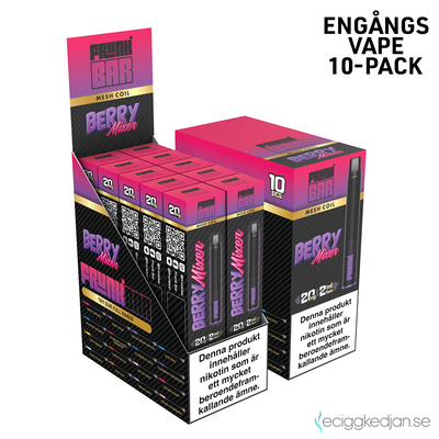 Frunk Bar | Berry Mixer | Engångsvape | 20mg | 10pack