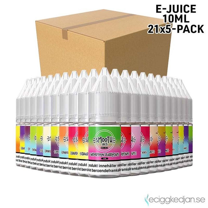 Smooth Salt 14mg Nikotinsalt | Komplett Pack | 21*5pack