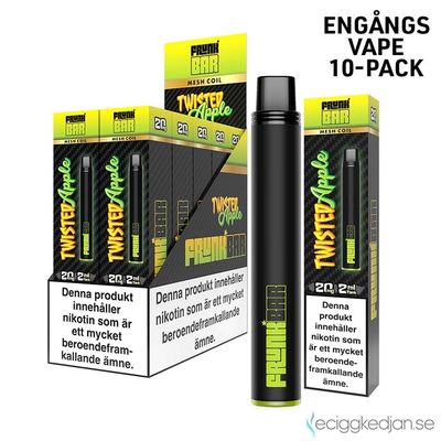 Frunk Bar | Twisted Apple | Engångsvape | 10pack