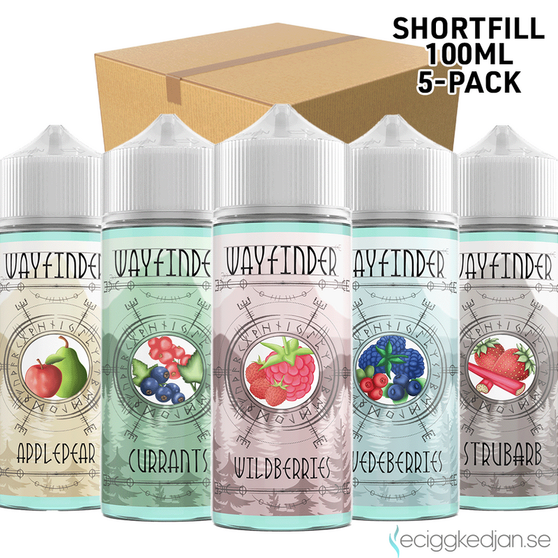 Wayfinder | Komplett Pack | 5st*Shortfill 100ml