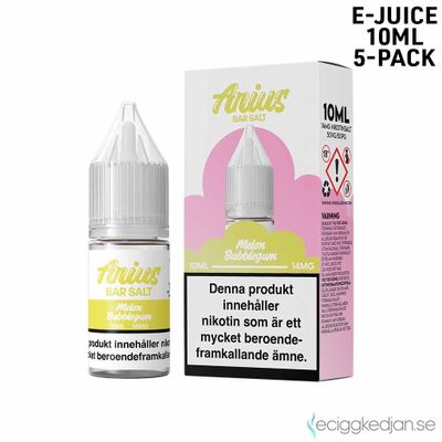 Arius Bar Salt Candy | Melon Bubblegum | 10ml E-Juice | 5pack