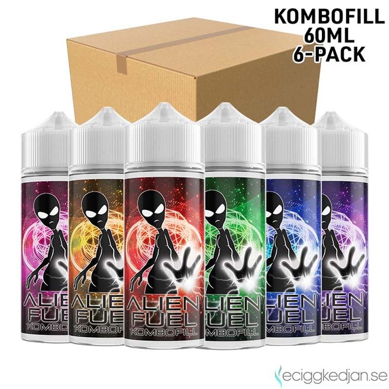 Alien Fuel | Komplett Pack | 6st*Kombofill 60ml