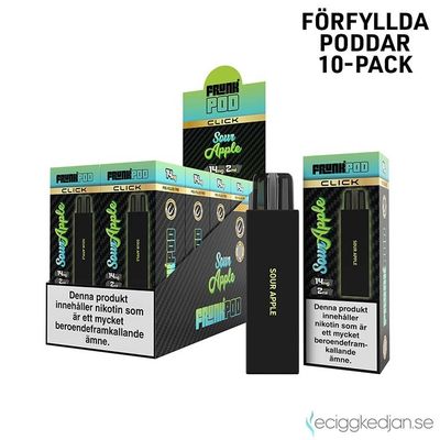 Pod Click | Frunk | Sour Apple | 10pack