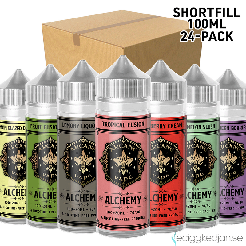 Alchemy | Komplett Pack | 24st*Shortfill 100ml