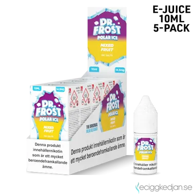 Dr Frost Polar Ice Nic Salt | Mixed Fruit | 10ml E-Juice | 14,5mg Saltnikotin | 5pack