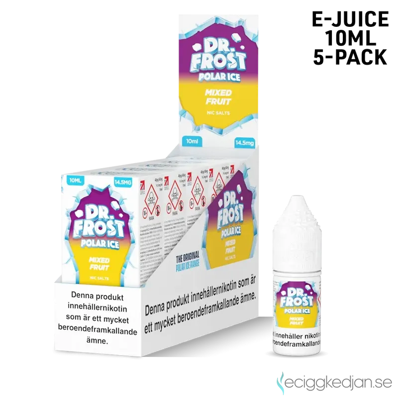Dr Frost Polar Ice Nic Salt | Mixed Fruit | 10ml E-Juice | 14,5mg Saltnikotin | 5pack