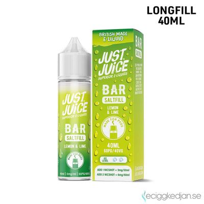 Just Juice Bar | Lemon Lime | 40ml Longfill