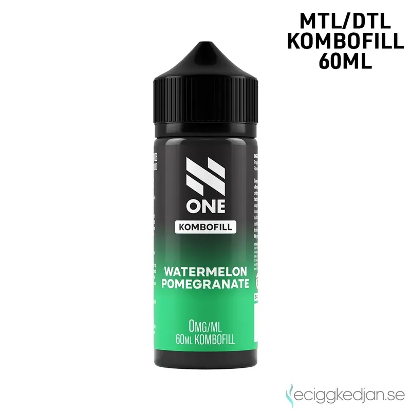 N One | Watermelon Pomegranate | 60ml Kombofill