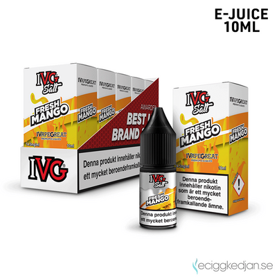 IVG Salts | Fresh Mango | 10ml E-Juice | 14,5mg Saltnikotin | 5pack