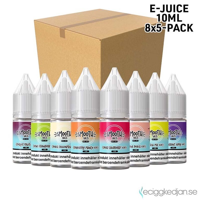 Smooth Salt ICE 14mg Nikotinsalt | Komplett Pack | 8*5pack