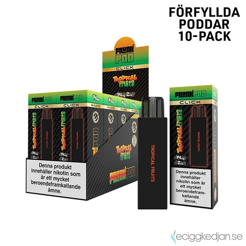 Pod Click | Frunk | Tropical Fruits | 10pack