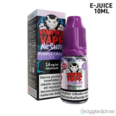 Vampire Vape | Purple Craze Ice | 10ml E-Juice