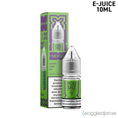 Pod Salt Nexus | Berry Lime Ice | 10ml E-Juice