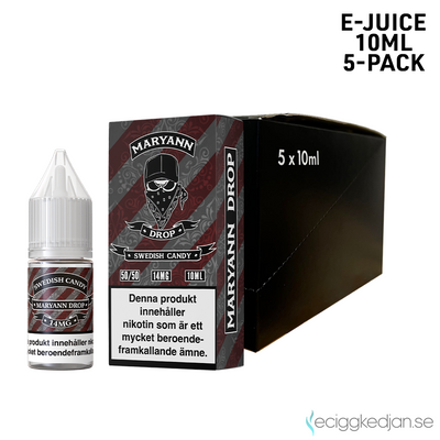 Swedish Candy Salt | Maryann Drop | 10ml E-Juice | 5pack