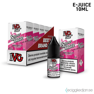 IVG Salts | Summer Blaze | 10ml E-Juice | 14,5mg Saltnikotin | 5pack