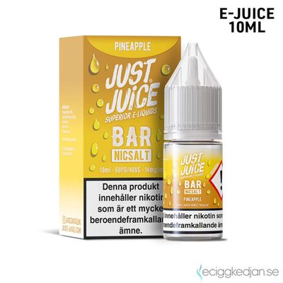 Just Juice Bar | Pineapple | 10ml E-Juice