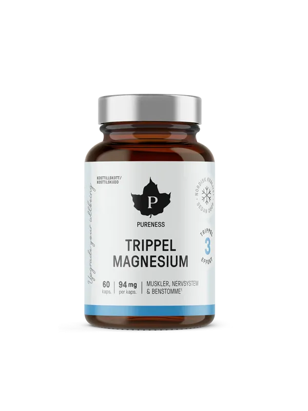 Trippel Magnesium - 60 kapslar