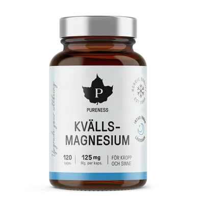 Kvällsmagnesium 120 kapslar