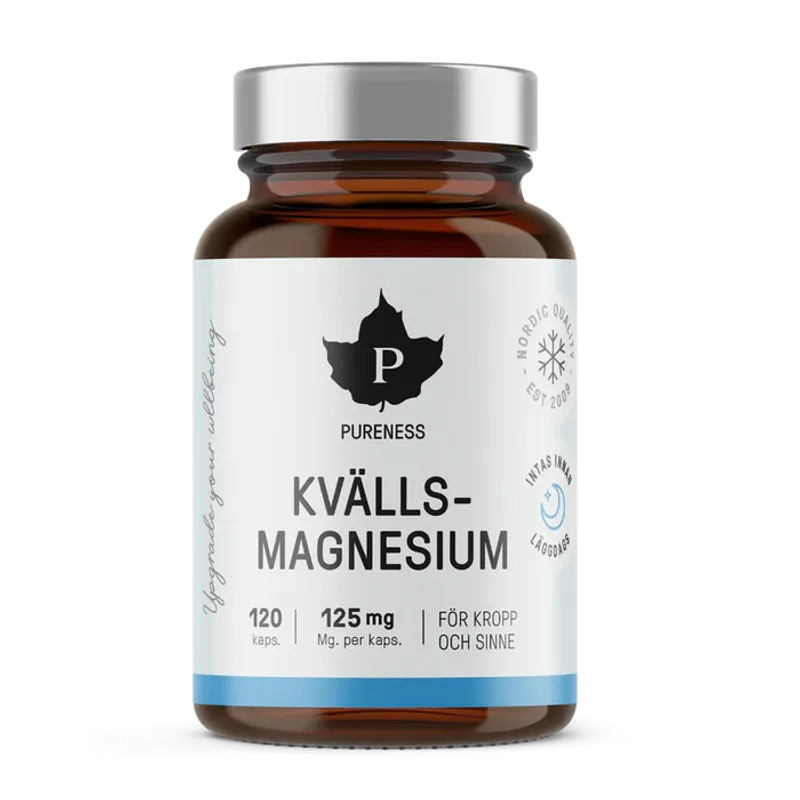 Kvällsmagnesium 120 kapslar