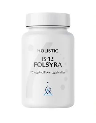B12 Folsyra, 90 sugtabletter