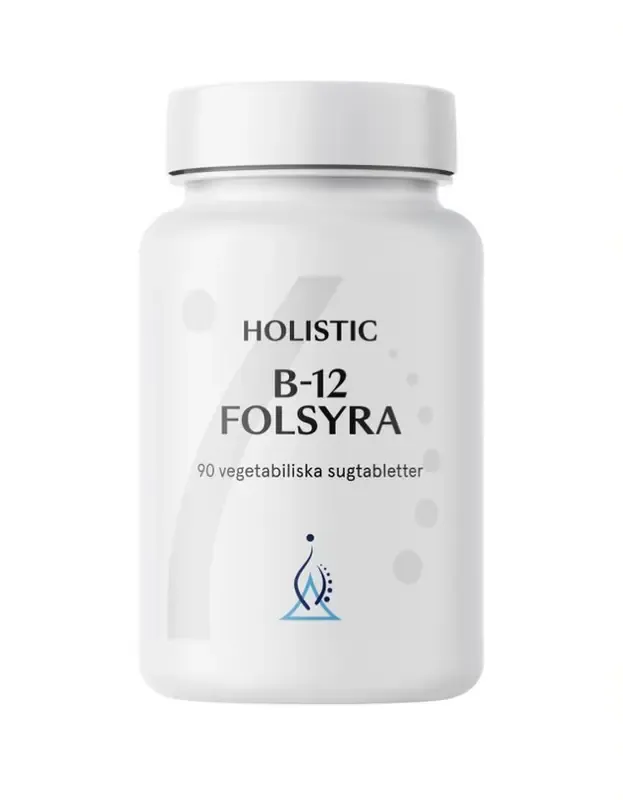B12 Folsyra, 90 sugtabletter