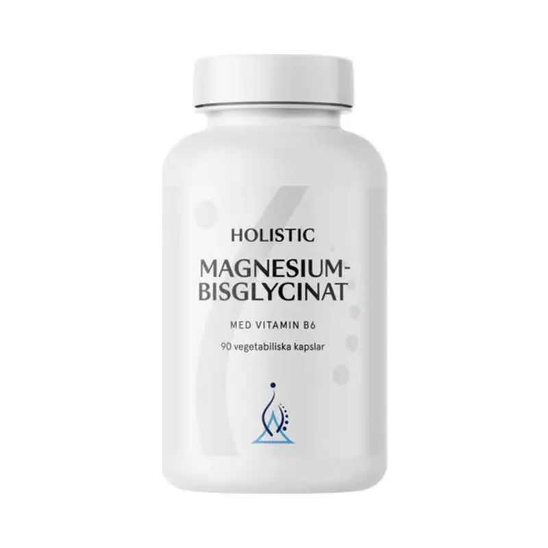 Holistic Magnesiumbisglycinat 100 mg, 90 kapslar
