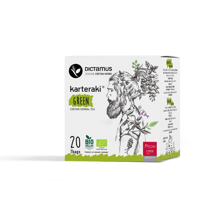 KARTERAKI® Green – Ekologiskt Grönt Örtte