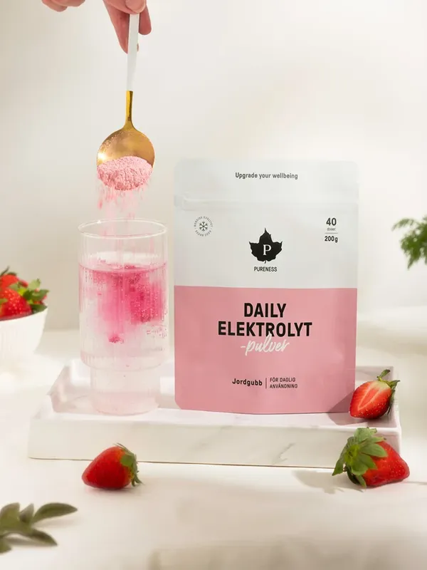 Daily Elektrolytpulver | Jordgubb - 200g