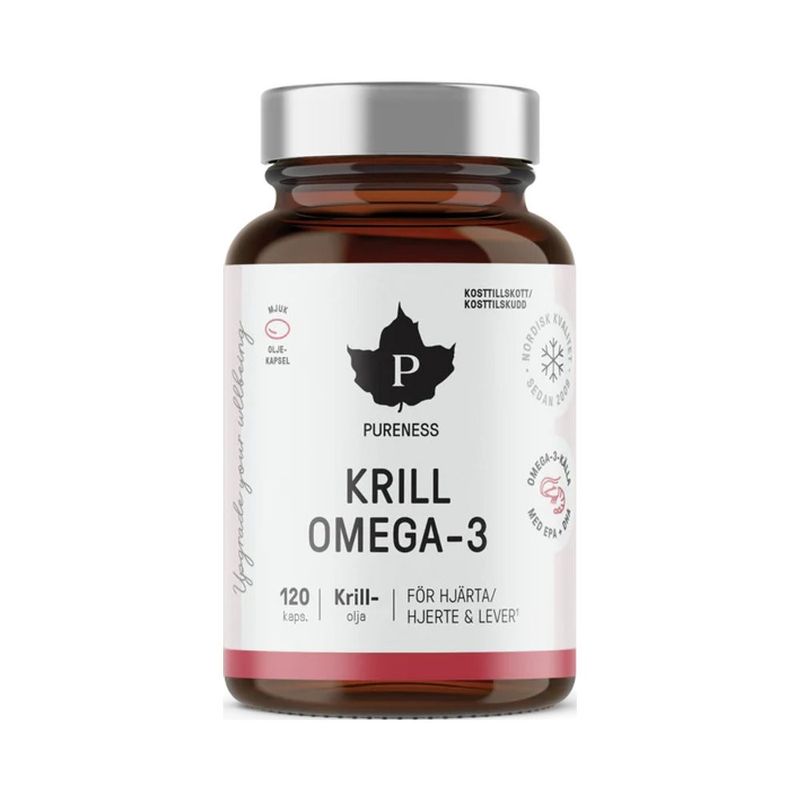Pureness Krill Omega-3, 120 kapslar