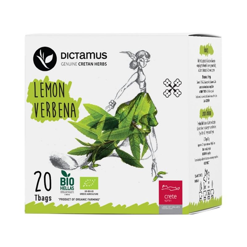 Grekisk Citronverbena Louiza, ekologisk, 20 tepåsar