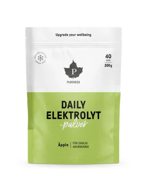 Daily Elektrolytpulver | Äpple - 200g
