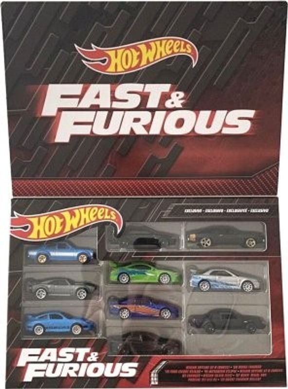 10-pack Fast & Furious - Hot Wheels