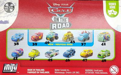 Mini racers Cars (olika bilar) 2022 - Disney Cars