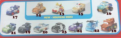 Mini racers Cars (olika bilar) 2023
