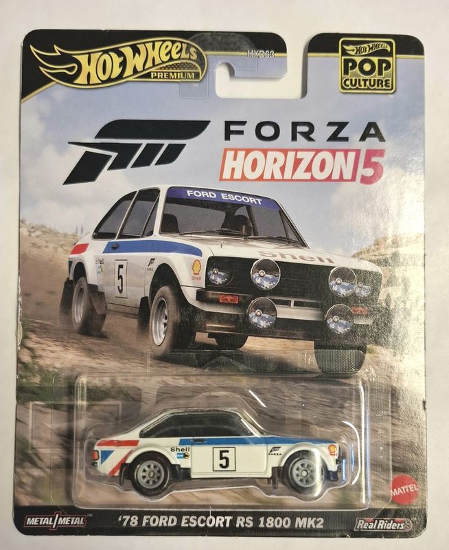 Ford Escort RS1800 Mk 2 1978 - Hot Wheels Pop Culture 1:64 *