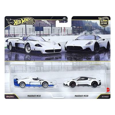 2-pack Maserati MC12, Maserati MC20 - Hot Wheels 1:64