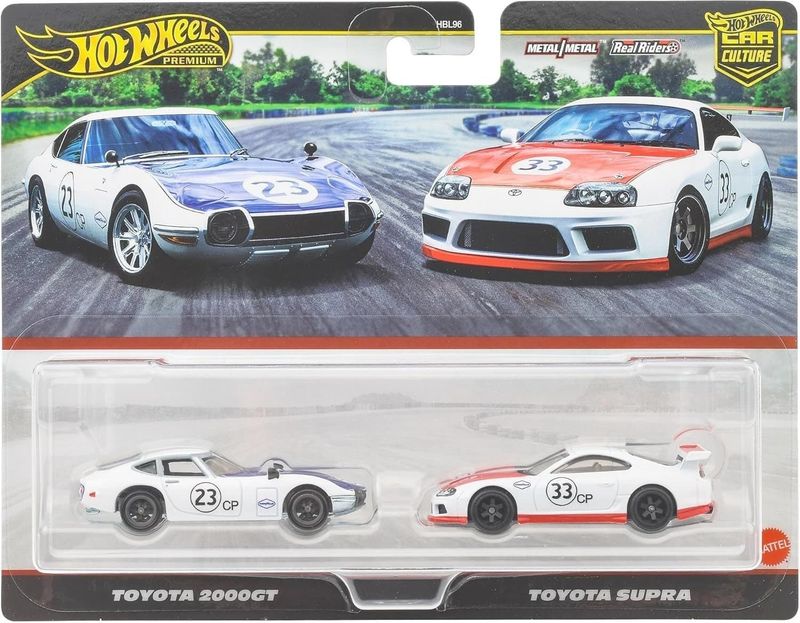 2-pack Toyota 2000GT, Toyota Supra - Hot Wheels 1:64