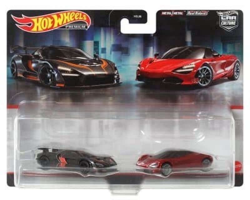 2-pack McLaren Senna, McLaren 720S - Hot Wheels 1:64