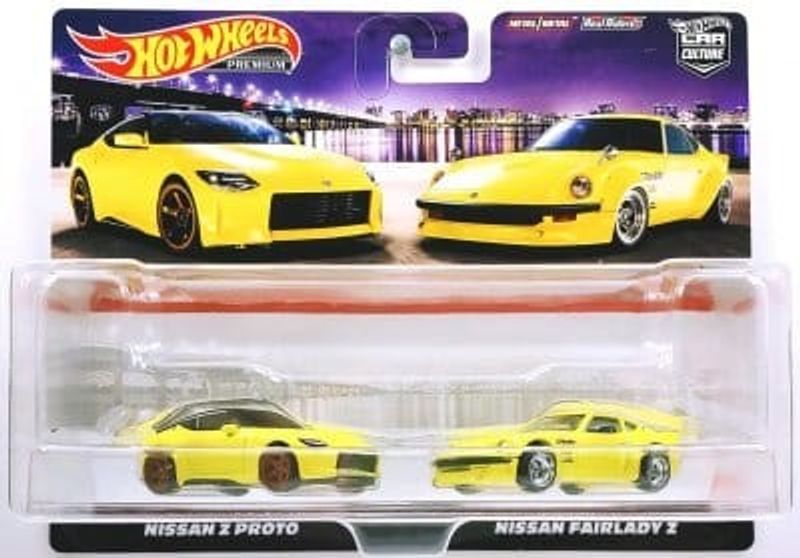 2-pack Nissan Z Proto & Fairlady Z - Hot Wheels 1:64