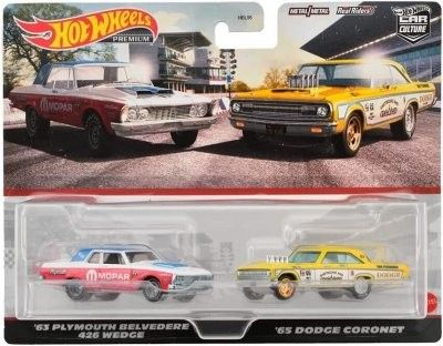 2-pack Plymouth Belvedere, Dodge Coronet - Hot Wheels 1:64