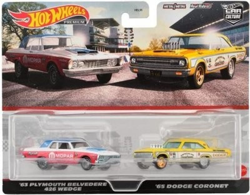 2-pack Plymouth Belvedere, Dodge Coronet - Hot Wheels 1:64