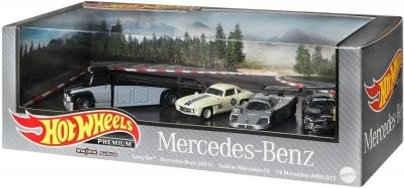 Mercedes 4-pack Premium - Hot Wheels 1:64