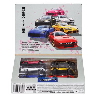 6-pack Japan Origins - Hot Wheels 1:64