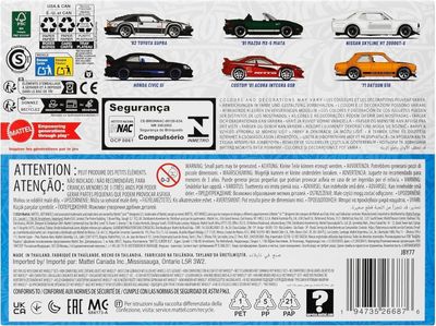 6-pack Streets of Japan - Hot Wheels 1:64
