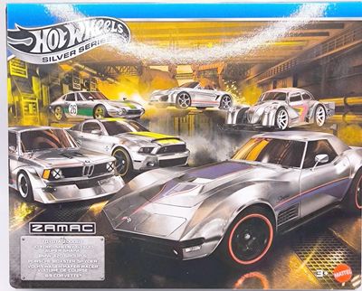 6-pack Zamac BMW 320, Toyota 2000GT m fl. - Hot Wheels 1:64